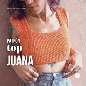 Top Juana | Top a crochet apto principiantes