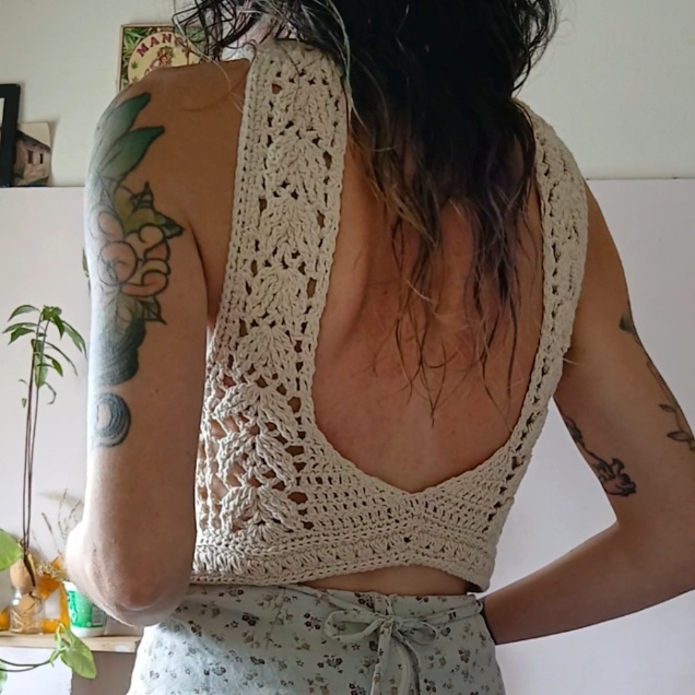 Muscu Janis | Musculosa a crochet sin costuras en una pieza - Imagen 8
