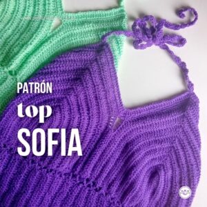 Top Sofia | Punto elástico a crochet para top