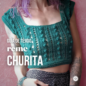 Reme Churita | Tejido a crochet vertical con textura