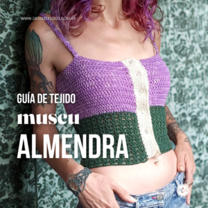 Muscu Almendra | Musculosa a crochet fácil paso a paso