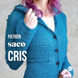 Saco Cris – Saco largo a crochet apto principiantes