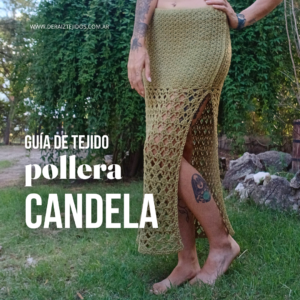 Pollera Candela | Tejé 2 versiones a crochet