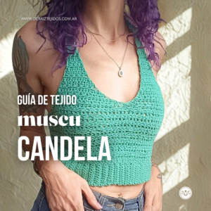 Muscu Candela | Musculosa a crochet en una sola pieza