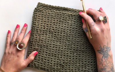 Tutorial cuello a crochet – ¡FÁCILISIMO!