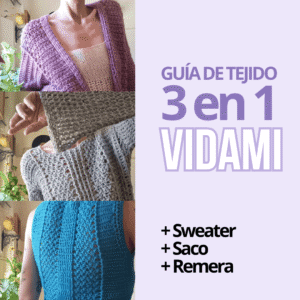 aprende a tejer un sweater un saco y una remera a crochet