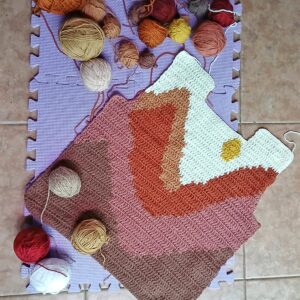 PREVENTA - Curso online Sweater Paisajito | DIBUJA TEJIENDO CROCHET